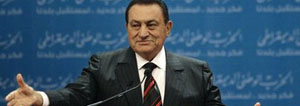 led tv looks weird
 on Egyptian President Hosni Mubarak Makes TV Speech To Squash Health ...